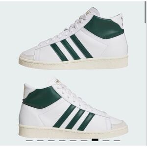 NEW IN BOX Adidas Originals Jabbar Hi Mens Size 12 White Collegiate Green